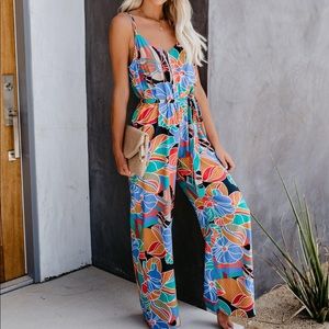 Put it in Print Jumpsuit